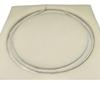 Freshwater Millet Pearl Semi-Finished Necklace 3-3.5mm White Near-Round Lustrous Beads for DIY Jewelry