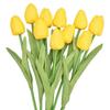 Mini Tulpen Haptik Kunstblumen für Hochzeit und Heimdekoration