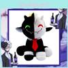 Adorable New Ranboo Sit Cute Plush Toy Black And White Smiley Sheep Doll For Kids