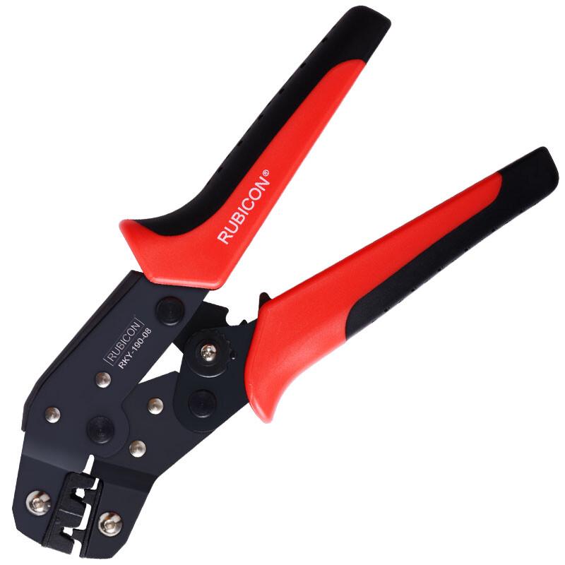 RUBICON RKY-190-08 Ratchet Crimping Plier