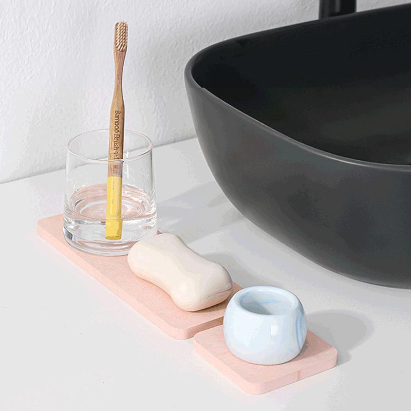 Home Diatomite Mat Water Absorbing Pad Heat Resistant Coaster Diatomaceous Slip