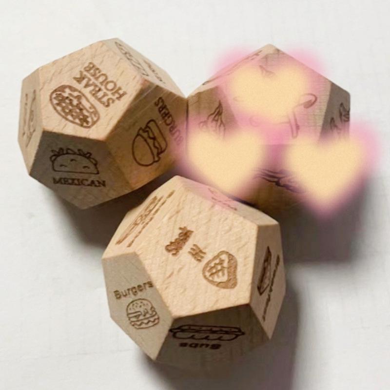 After Dark Wooden Date Night Dice - Valentine's Gift