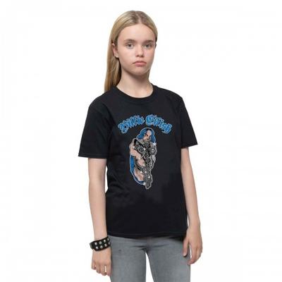 T-Shirt aus glitzernder Baumwolle für Kinder/Kinder