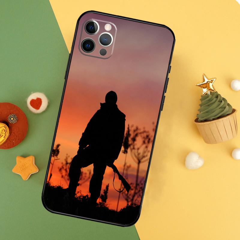 Bird Duck Hunting Sunset Phone Case For iPhone 17 17Air 16 16E 15 14 13 12 11 Pro Max 12 13 Mini Shockproof Cover