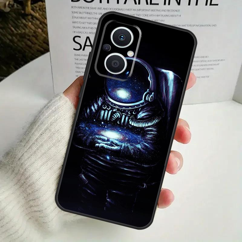 Astronaut Star Space Phone Case For OPPO Reno 8T 14F 13 F 12 11 10 14 Pro 7 8 Lite OPPO Find X8 X6 X5 X9 Pro Cover