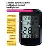 Wireless Bicycle Computer 2.4 Inch Screen GPS Bike Speedometer with Backlight Digital Stopwatch Rechargeable for Outdoor Cycling
