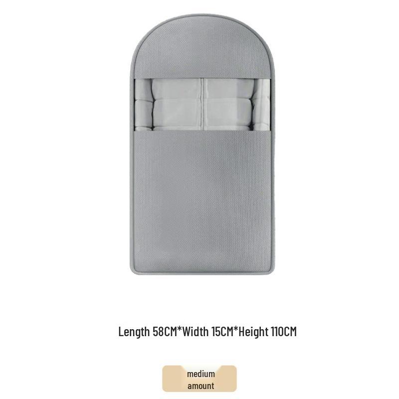 Transparente Kompressions-Daunenjacke Hängebeutel - Kleiderschrank Kleidungsstück Staubschutzhülle.