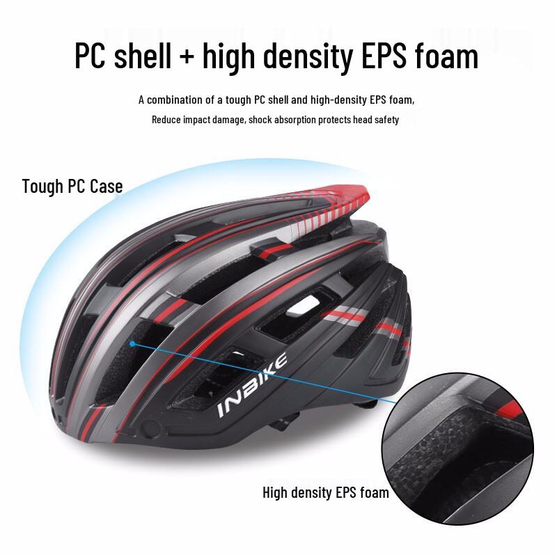 INBIKE Integrated Cycling Helmet with Goggles