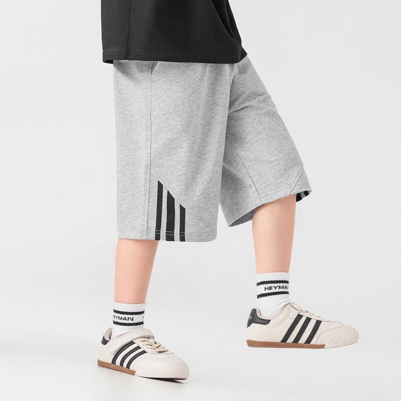 Duoduo Boys' Striped Sports Shorts