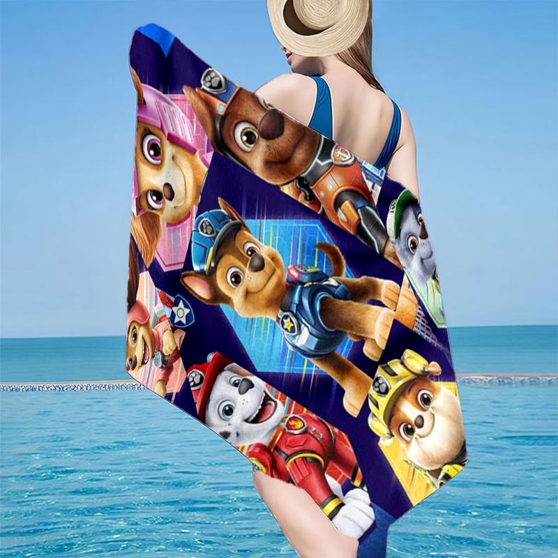 Space Patrol Pals Beach Towel, Super Soft Microfiber, Gift for Her/Him, Birthday, for Pool, Beach, Travel, Home Decor Fan gifts