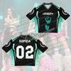 Iconique Katseye The Wildworld Tour 2026 Maillot en Mesh Cadeau Pour Fans Mode Streetwear Fans T-shirt Y2k Automne Hommes Femmes T-shirt de Plage