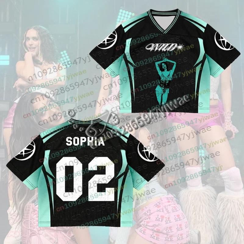 Iconique Katseye The Wildworld Tour 2026 Maillot en Mesh Cadeau Pour Fans Mode Streetwear Fans T-shirt Y2k Automne Hommes Femmes T-shirt de Plage