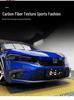 2022 11th Gen Civic Fog Light Cover Trim & Bumper Grille Exterior Mod