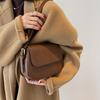 Leather PU Shoulder Bag Korean Style Women Crossbody Bag Casual Flap Crossbody Shoulder Bag  Ladies