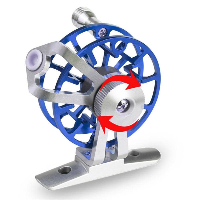 31KC Ice Fishing Reel Fly Reel Fishing Reel Wheel Outdoor Fishing Reel Aluminum Alloy Fishing Rods Wheel Fly Fishing Wheel