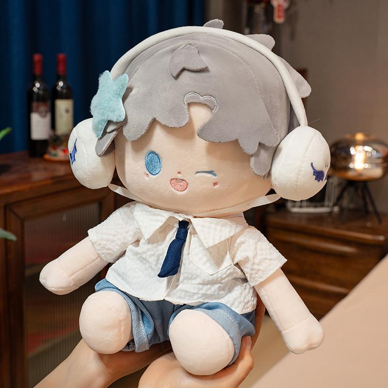 Love and Deepspace Cartoon Plush Toy Cute Rafayel Xavier Stuffed Anime Appease Sleeping Doll Gifts Girl