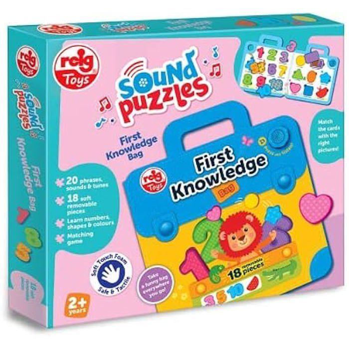 Sac d'apprentissage interactif - CLAUDIO REIG - 20 mélodies - À partir de 3 ans - Mixte - Alphabet et numéros