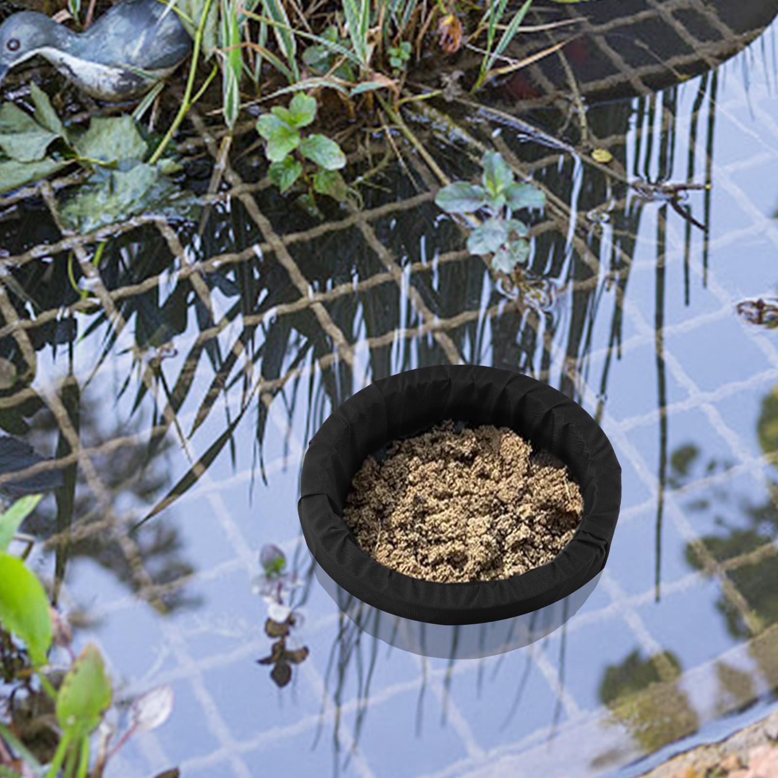 

Aquatic Landscape Upgrade Aquatic Plant Shelter Pond Aesthetics Moisture Retaining Fabric Root Protection Planters S