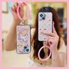 Cute Bracelet Phone Case For Blackview Oscal C80 Ring Heat Dissipation Cartoon Solid Color Soft Case Funny Personality