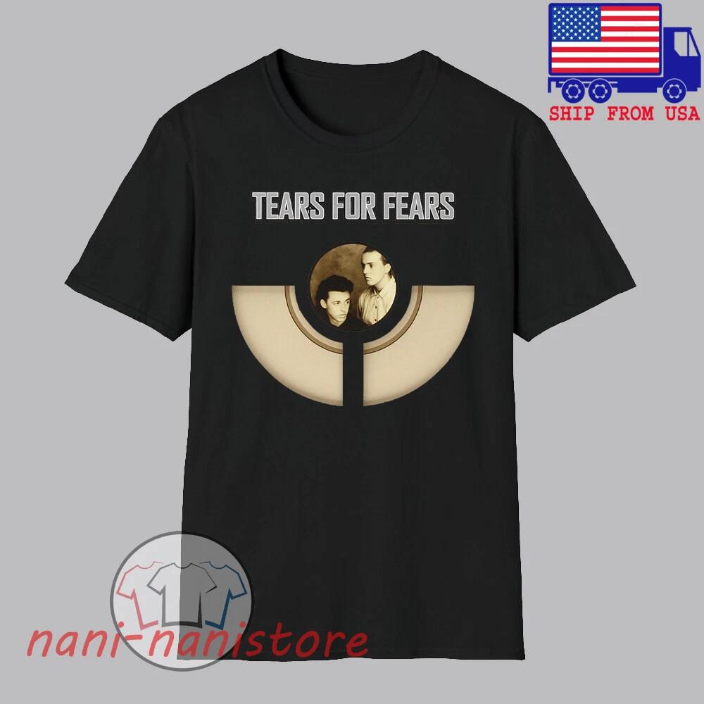 Tears For Fears Men's Black Size S-5XL