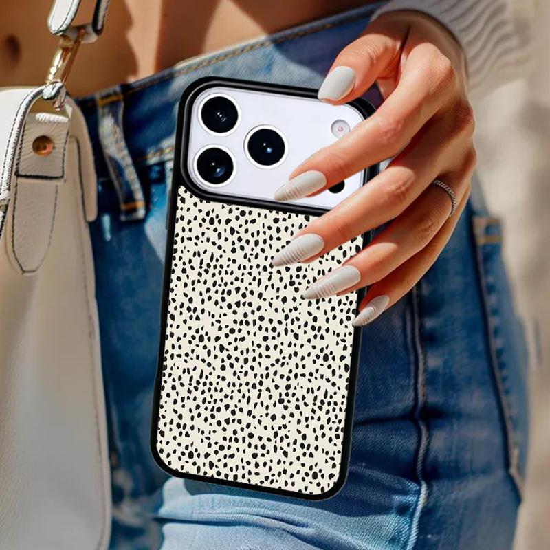 Spotty Sprinkle Aesthetic Phone Case For iPhone 17 Air 14 15 13 12 Max Cover For Apple 16e 11 Pro Max Plus Coque