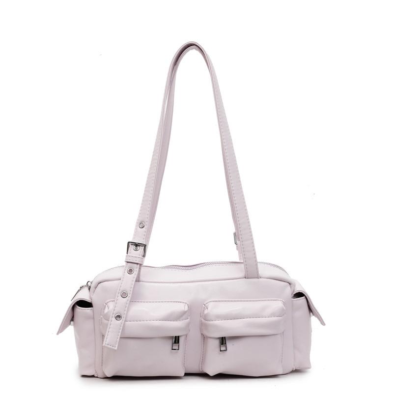 Summer new niche retro locomotive armpit women's bag multi-pocket fashion personality versatile portable shoulder bag