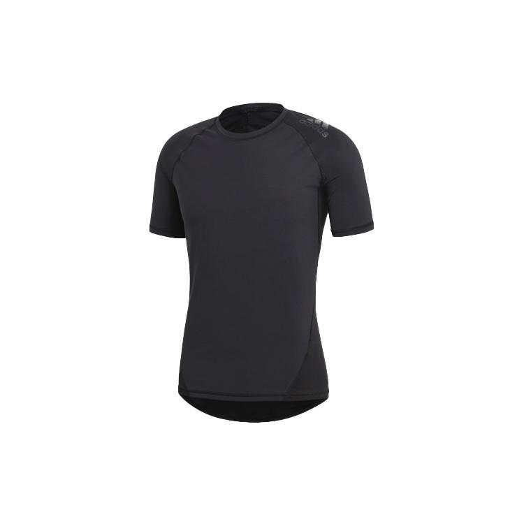adidas Ask Spr Solid Short Sleeved Male Black Men s CF7235 M