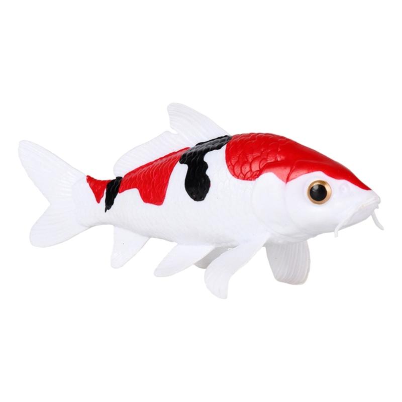 

Коллекционная золотая рыбка с игровым набором Детализированные фигурки дикой природы для творческой игры Мальчики и девочки Украшение для дома