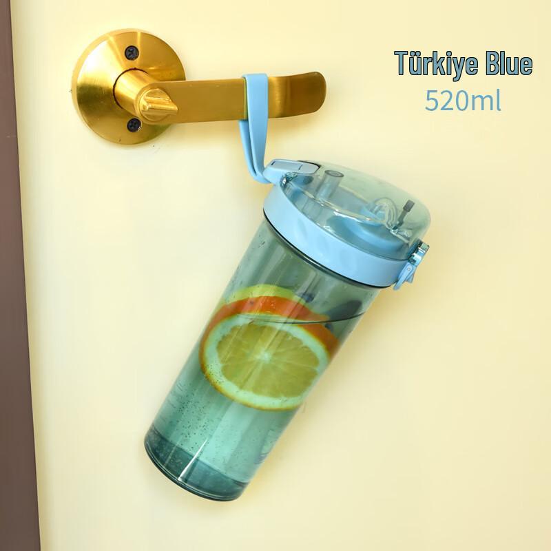 BEANBEANLOVE Portable Sports Plastic Straw Cup