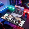 Custom Name Personalized Final Fantasy Pattern Mousepad, Laptop PC Desk Mat, Decorative Desk Mat for Home Keyboard Pad Gift
