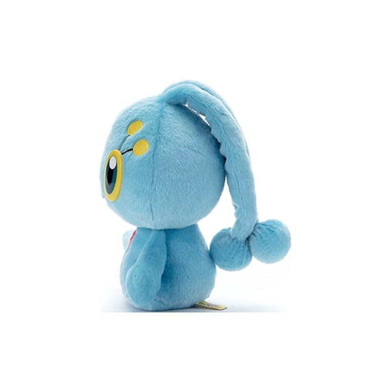 Takara Tomy Arts Pokémon I Choose You! Plush Toy Manaphy, Approx. 19cm Wide