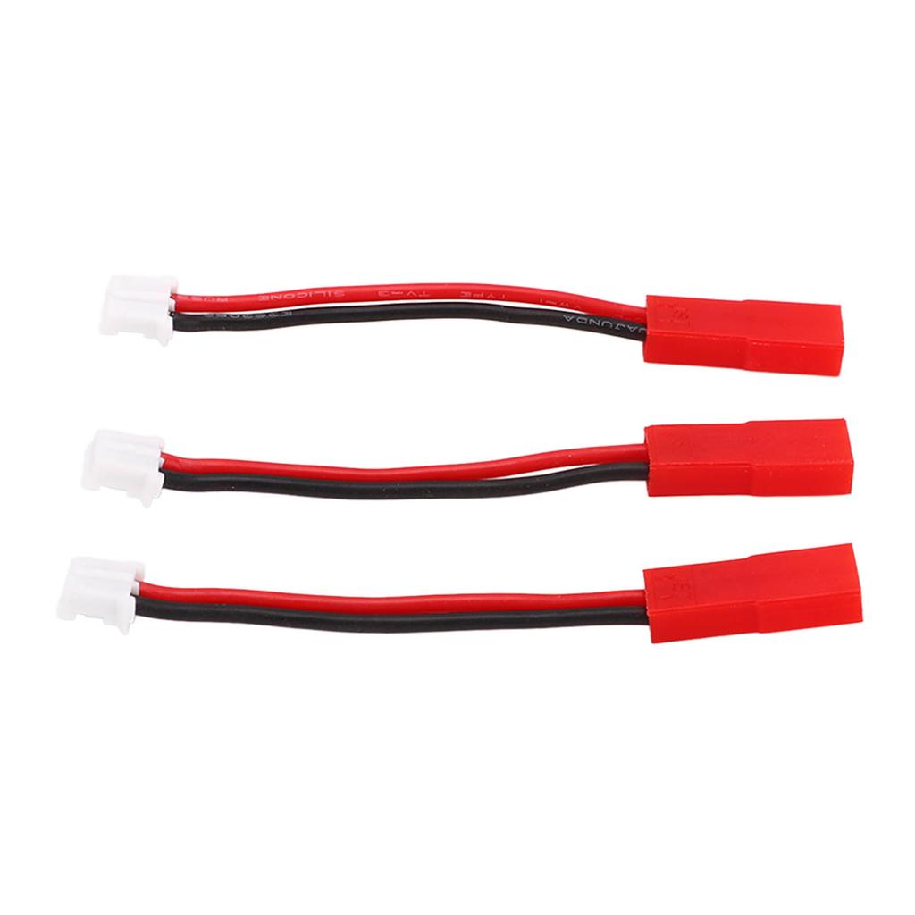 3Pcs PH2.0 To JST Plug Adapter Connector for AXIAL SCX24 1 24 Tracked Vehicle Upgrade Part