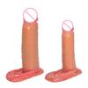 Wear Liquid Silicone Exotic Condom Simulation Penis Hollow No. plus-Sized Green Tendon Vein Turtle Head Painted Red Penis Ring