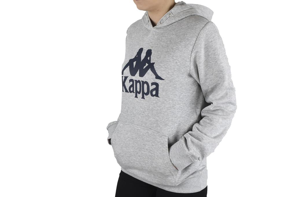 Kappa Felpa con cappuccio Taino Kids, per ragazzo Felpa grigia