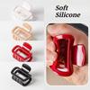 Soft Silicone Square Hair Claw 6.2CM Small Claw Clips Anti-collision Durable Hair Clips Hair Accessories for Women Girl