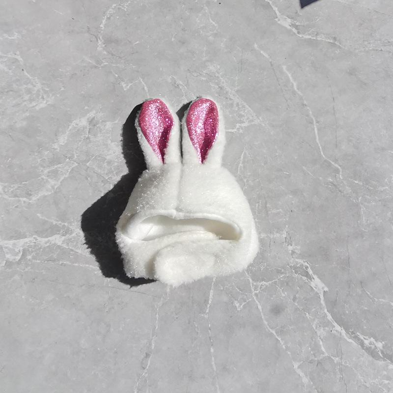 Easter Pet Costume: Shiny Rabbit Ears Hat for Cats and Dogs