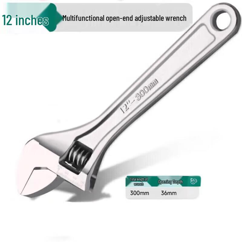 Jingfan 12-inch Adjustable Wrench