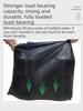 50pcs Extra Large & Thick Black Garbage Bags for Sanitation and Hotels, Commercial Large Garbage Bags