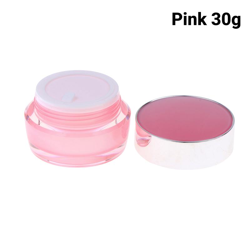 1Pcs Acrylic White Pink Purple Eyeshadow Box 5G-30G Eye Cream Jar Empty Face Cream Bottle Thickened Cream Box Cosmetic Container