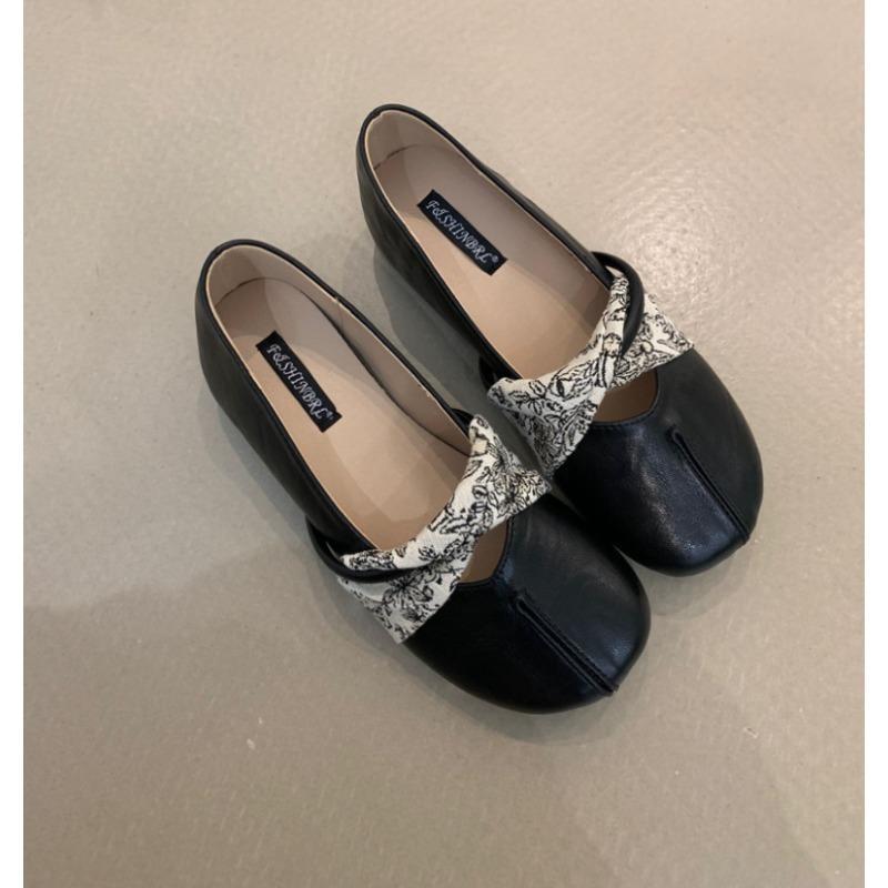 Women's Retro Mary Jane Shoes 2025Spring French Elegant Round Toe Increased Height Single Shoe Girls Fashion Dress Shallow Shoes