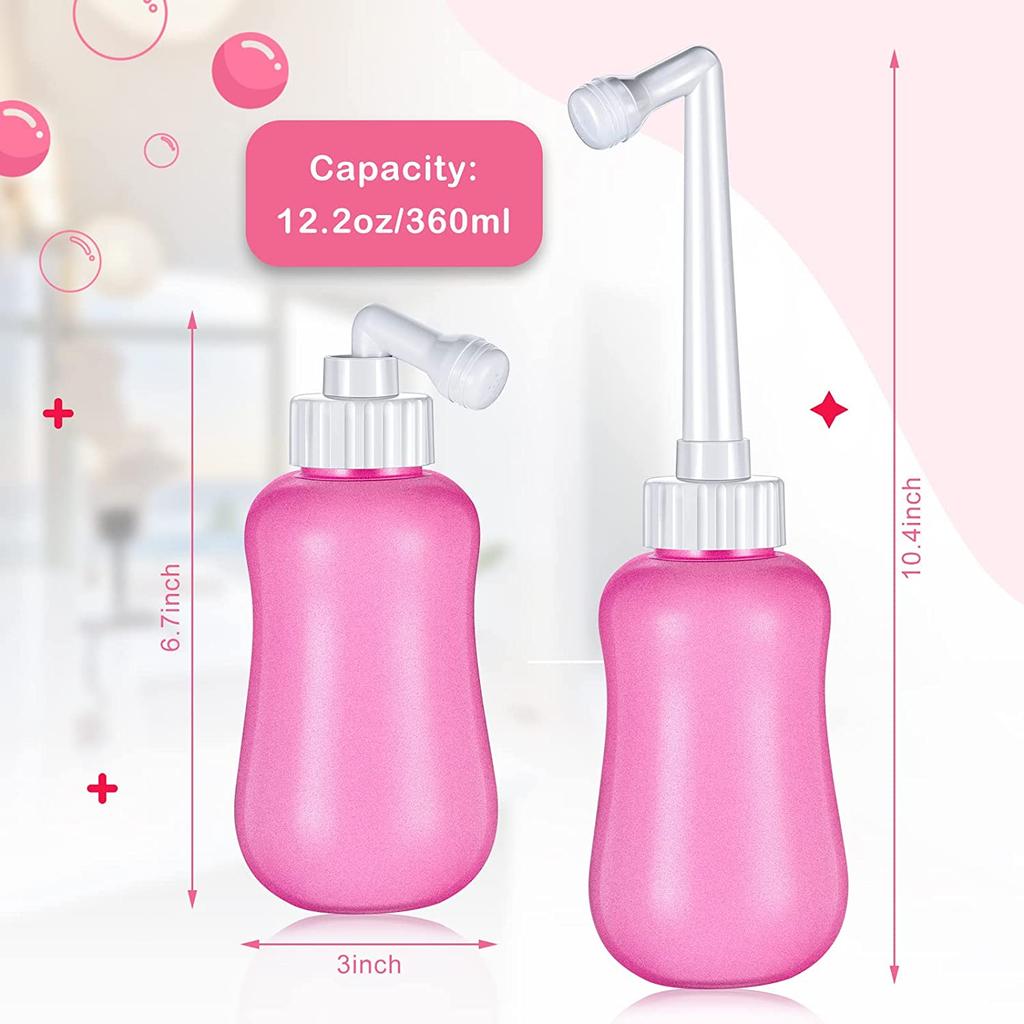 Peri Bottle for Postpartum Care Travel Eva Plastic Foldable Portable Personal Hygiene Bidet Sprayer Bottle