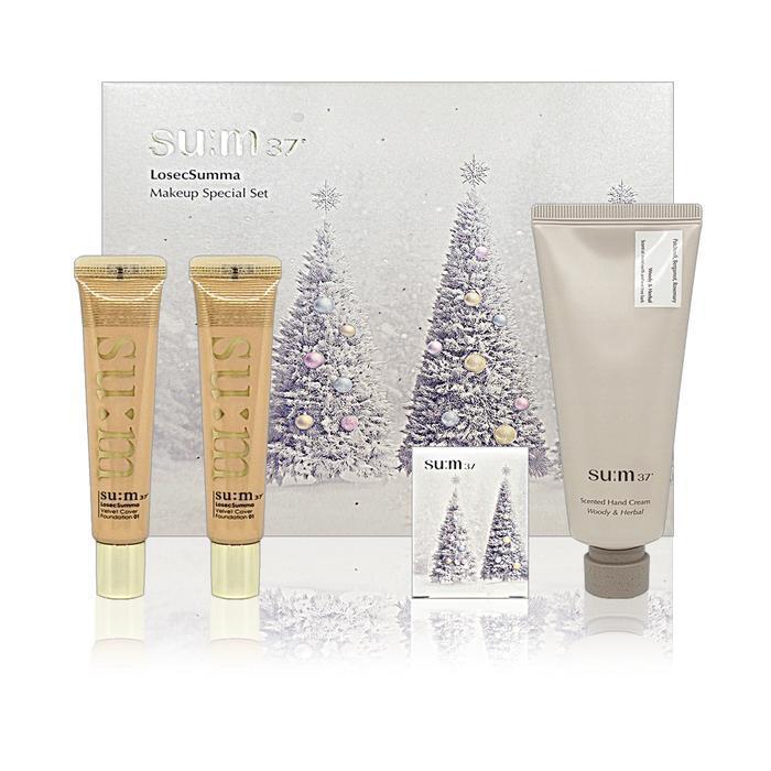 su:m37 Rosic Summa Velvet Cover Foundation No. 1 Shade Special Planning Set (42669698)