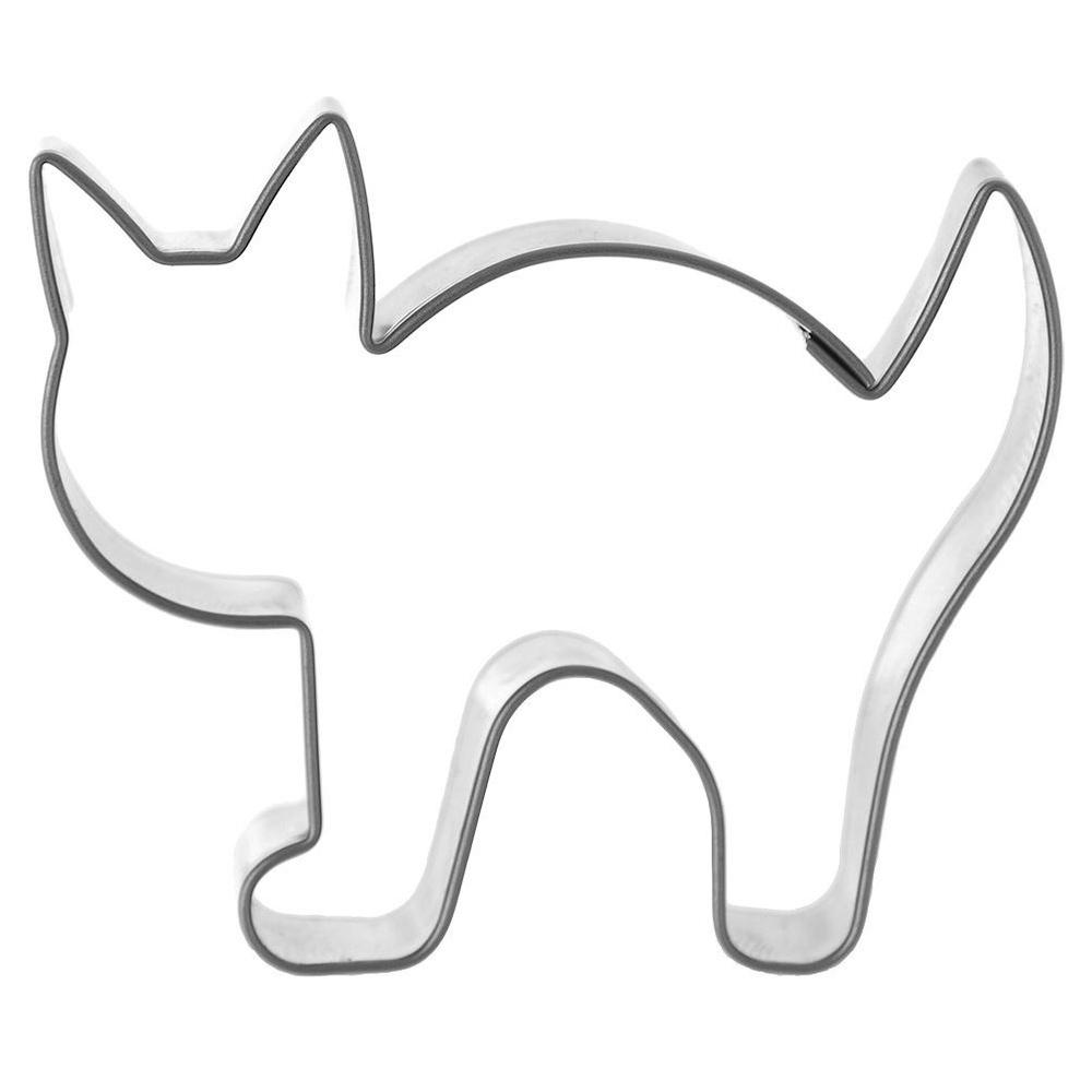 Steel Kitty Cookie Cutter 6.5 Cm