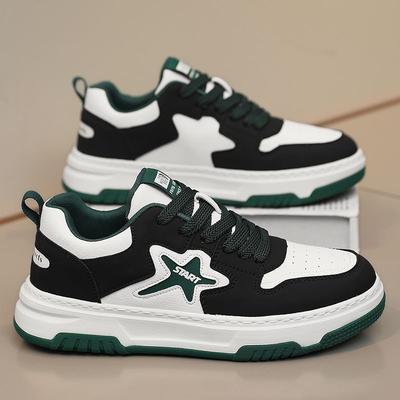 Men's Shoes 2025 New Casual Board Shoes Men's Casual Sports Shoes Trendy Youth Versatile Trendy Shoes High End