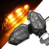 Motorcycle Turn Signals LED Light Mini Indicators Universal Light Super Bright Amber Blinker Lamp