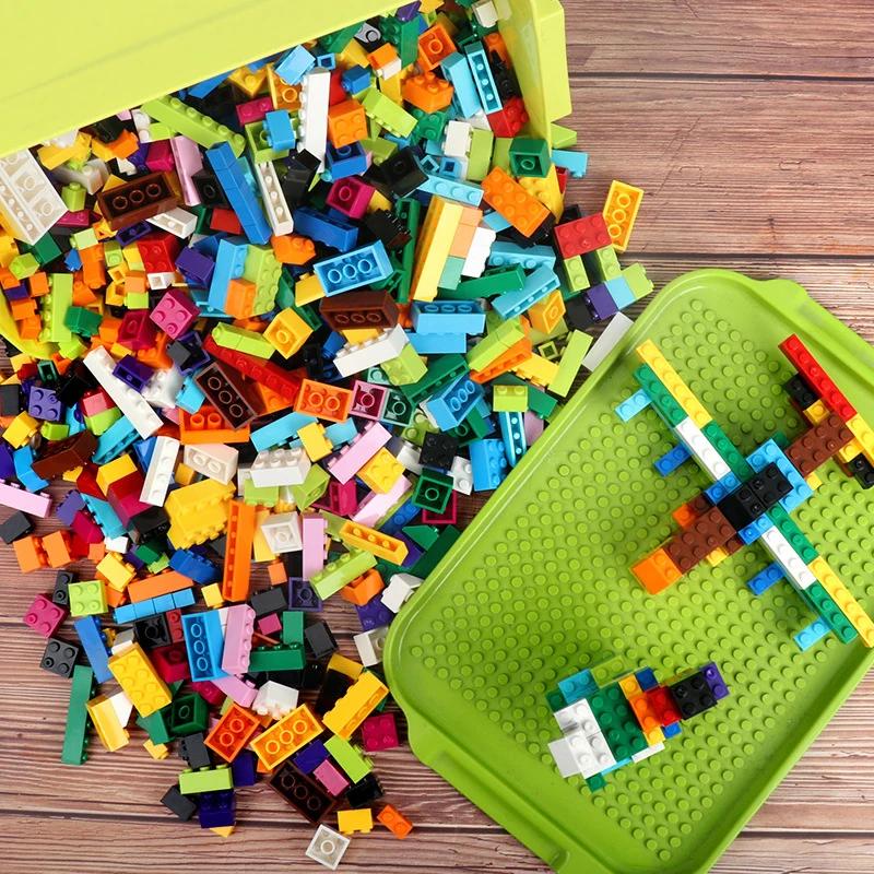 1500 Block City DIY Imaginative Play Bricks Bulk Model Character Education Children's Playthings Fits with All Brands Xmas Gifts