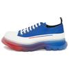 Alexander Mcqueen Tread Slick Low Lace Up Royal White 705660W4TGE1141