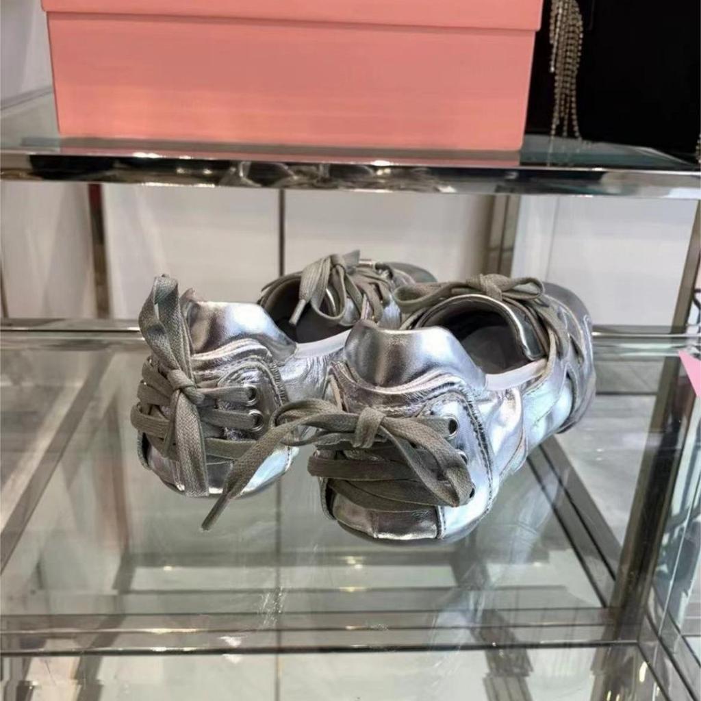 Sheepskin version~ Korean niche ballet shoes strap leather shoes casual flats Mary Jane shoes sneakers single shoes