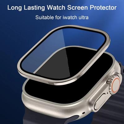 Uhren-Displayschutzfolie, kratzfest, hochtransparent, sturzsicher, gehärtetes Glas, 49 mm, für iWatch Ultra