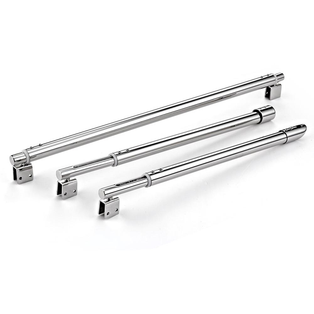 Adjustable Shower Rod Stainless Steel Support Bar Adjustable Shower Support Bar Telescopic Design For Walk-in Shower